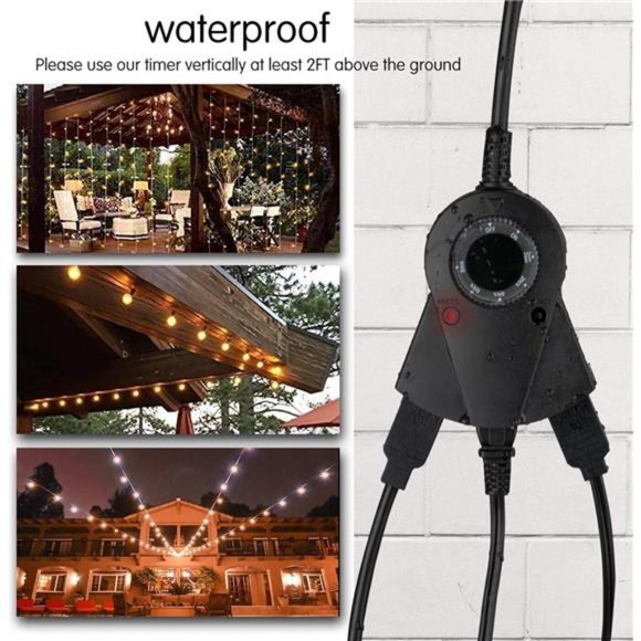 Plug in Timer with Countdown Mode, 3 Grounded Electrical Outlet - Picture 3 of 6